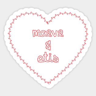 Maeve and Otis Forver Sticker